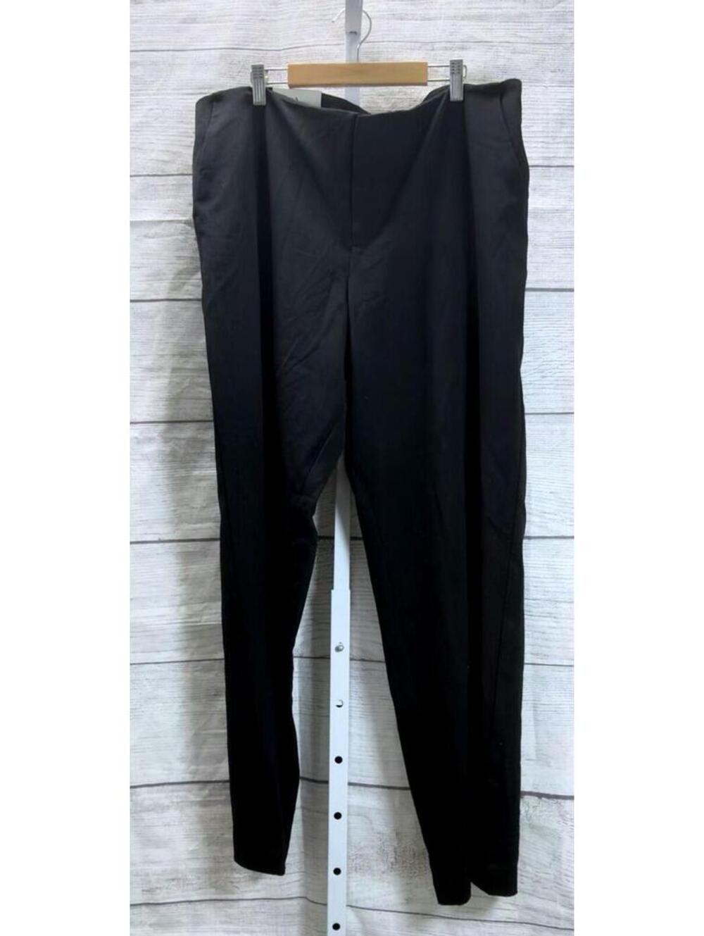 A New Day Black Mid Rise Bootcut Trouser Pant Women Size 14